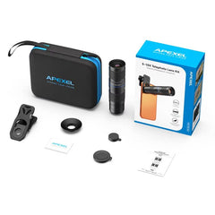 Kit de teleobjetivo APEXEL TeleZoom con zoom...
