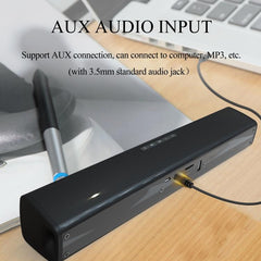 Altavoz Bluetooth con subwoofer y sonido env...