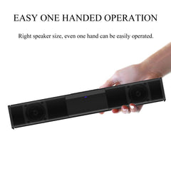 Altavoz Bluetooth con subwoofer y sonido env...