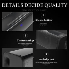 Altavoz Bluetooth con subwoofer y sonido env...