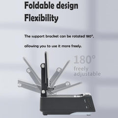 Soporte de escritorio plegable y ajustable 3...
