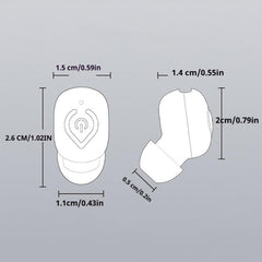 Auriculares Bluetooth intrauditivos V08 Mini Button