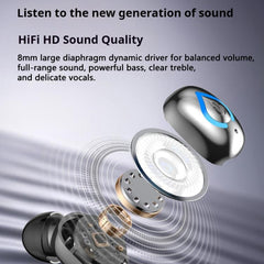 Auriculares Bluetooth intrauditivos V08 Mini Button