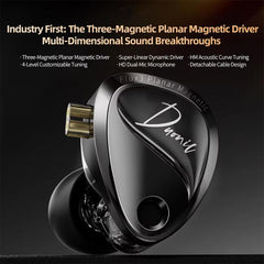 Auriculares HiFi con cable KZ Duonic Dual Po...