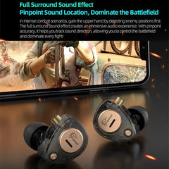 Auriculares con cable KZ Taurus de 3,5 mm co...