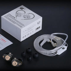 Auriculares con cable KZ Taurus de 3,5 mm co...