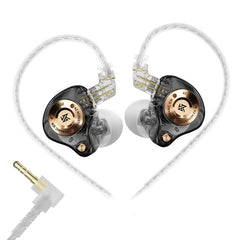 Auriculares con cable KZ EDZ de 1,2 m con co...