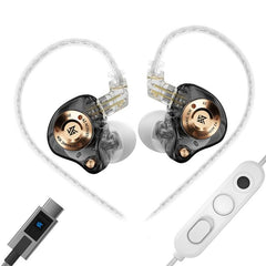 Auriculares con cable KZ EDZ de 1,2 m con co...