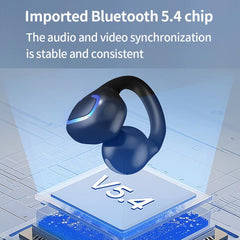 Auriculares Bluetooth GD30 de un solo oído con diseño de oreja única.