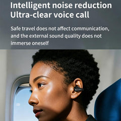 Auriculares Bluetooth GD30 de un solo oído con diseño de oreja única.