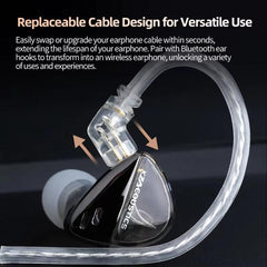 Auriculares intrauditivos con cable KZ X Ang...