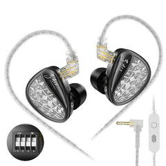 Auriculares con cable KZ-ZA12 de 1,2 m con a...