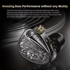 Auriculares con cable KZ-ZA12 de 1,2 m con a...