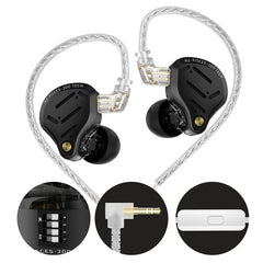Auriculares con cable KZ Pisces de doble con...
