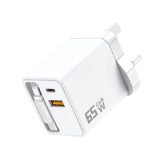 Cargador de pared GaN de 65 W con cable USB-...