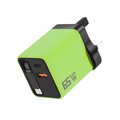 Cargador de pared GaN de 65 W con cable USB-...
