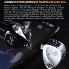 Auriculares intrauditivos con cable KZ-Casto...