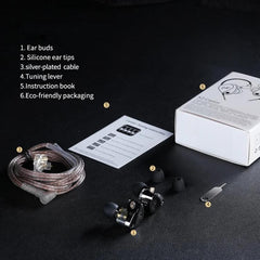 Auriculares intrauditivos con cable KZ-Casto...