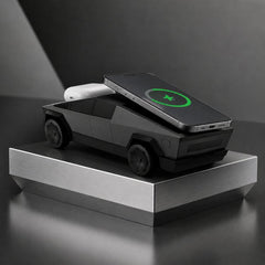 Cybertruck Shaped 3-in-1 Magnetic Wireless Charging Station