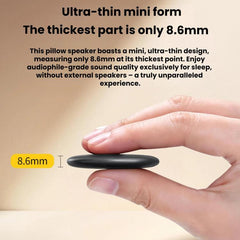 8.6mm Pillow Speaker Invisible Sleep Aid for Side Sleepers