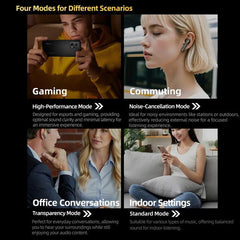 Auriculares Bluetooth con cancelación de rui...