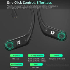 Auriculares inalámbricos Bluetooth 5.3 KZ XZ...