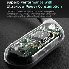 Auriculares inalámbricos Bluetooth 5.3 KZ XZ...