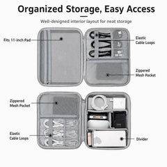 Estuche organizador de viaje Baona BN-F029 de EVA rígido