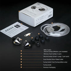 Auriculares intrauditivos con cable KZ Vader...
