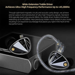 Auriculares intrauditivos con cable KZ Vader...