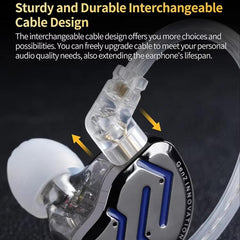 Auriculares intrauditivos con cable KZ-ZSN P...