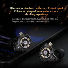 Auriculares para juegos con cable KZ-Gale Hi...