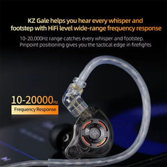 Auriculares para juegos con cable KZ-Gale Hi...