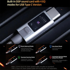 Auriculares para juegos con cable KZ-Gale Hi...