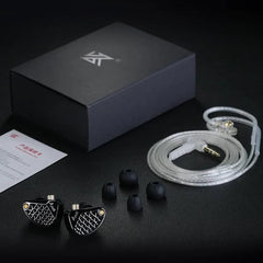 Auriculares con cable KZ-AM16 con controlado...