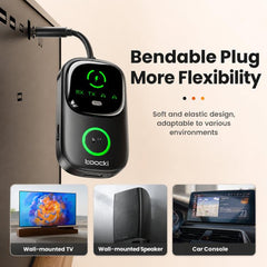 Adaptador de audio inalámbrico Bluetooth 5.4...