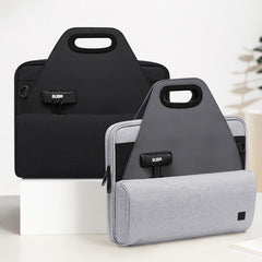 Estuche organizador de documentos con cerradura BUBM para archivadores y portafolios
