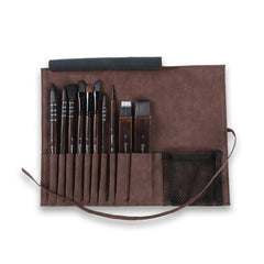 Giorgione 10 In 1 Synthetic Squirrel Hair Paint Brush Set