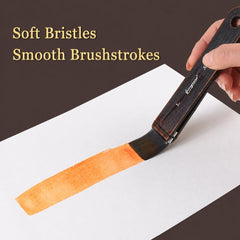 Giorgione 10 In 1 Synthetic Squirrel Hair Paint Brush Set
