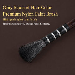Giorgione 10 In 1 Synthetic Squirrel Hair Paint Brush Set