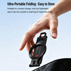 Flymile Magnetic Mobile Phone Tripod Folding Extendable Clip