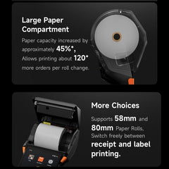 SUNMI V3PLUS Handheld POS Terminal 80mm Ther...
