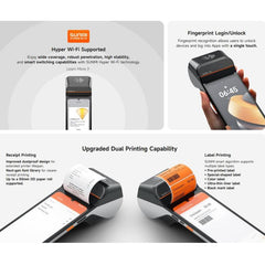 SUNMI V3 Android Handheld POS Terminal Recei...