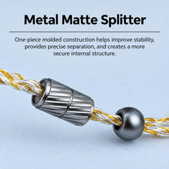 CVJ HBK-08 Silver Plated 300 Cores 1.2m IEM ...