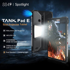 Unihertz 8849 Tank Pad E Rugged Tablet PC & ...