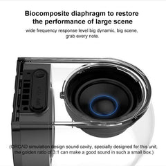 OVEVO True 3D TWS Altavoz HiFi inalámbrico magnético