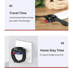 Cargador Inalámbrico Magnético ROCK W26 para Huawei Watch GT