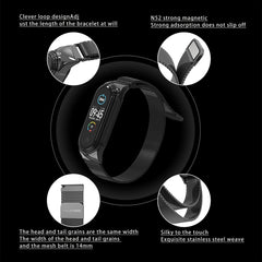 Mijobs Milan CS Correa Metálica para Xiaomi Mi Band 6