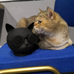 Altavoz Bluetooth inalámbrico estéreo con forma de mini gato T8