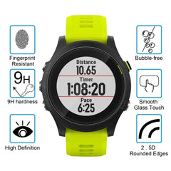 Película de vidrio templado 9H de 0,2 mm para Garmin Forerunner 935